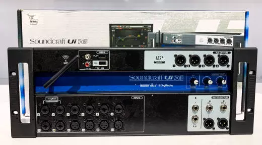 Soundcraft - Ui-16 Compact 16 Input Remote-Controlled Digital Mixer